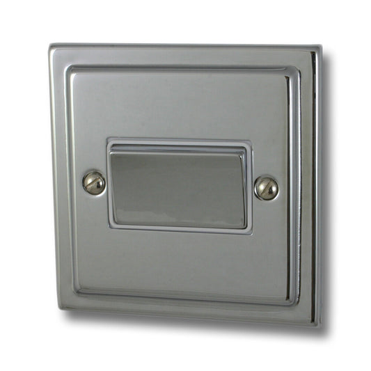 Victorian Polished Chrome Fan Isolator