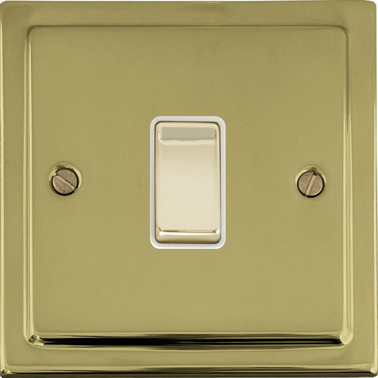 Victorian Polished Brass Intermediate Switch