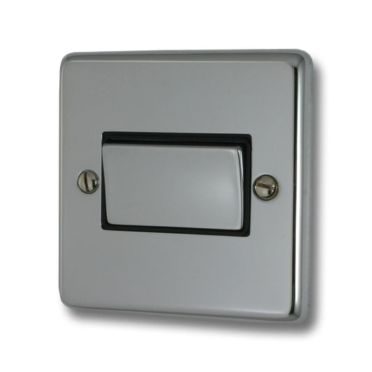 Contour Polished Chrome Fan Isolator