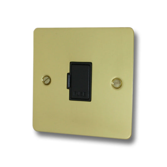 Flat Polished Brass Unswitched Spur