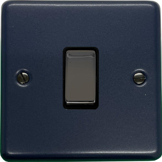 Contour Blue 1 Gang Switch