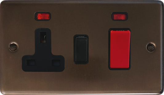 Contour Medium Bronze Cooker Socket