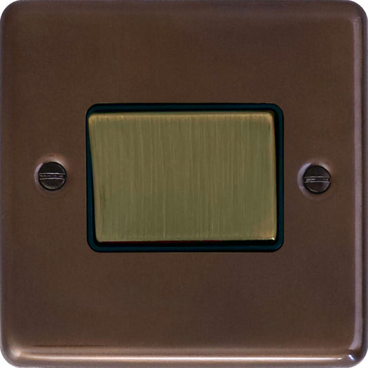 Contour Medium Bronze Fan Isolator