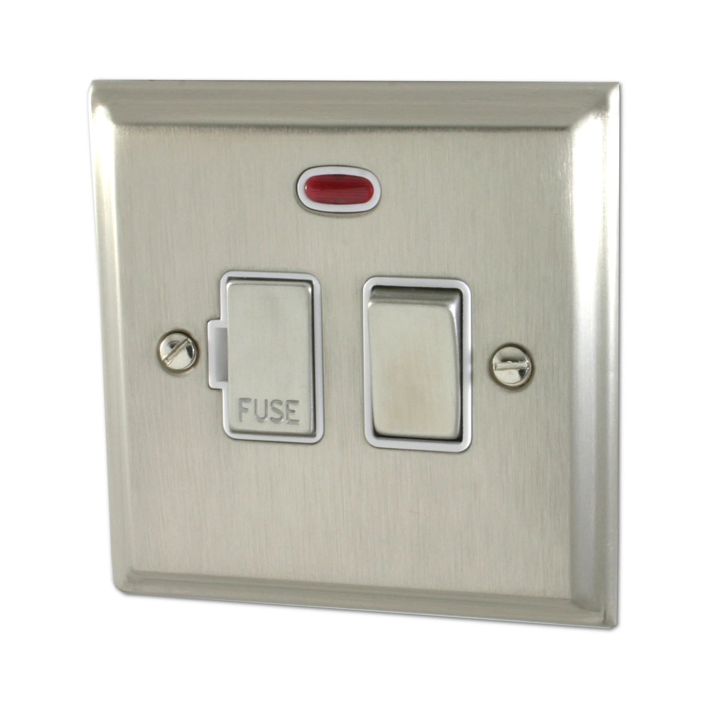 Deco Satin Nickel Swt. Fused Spur & Neon