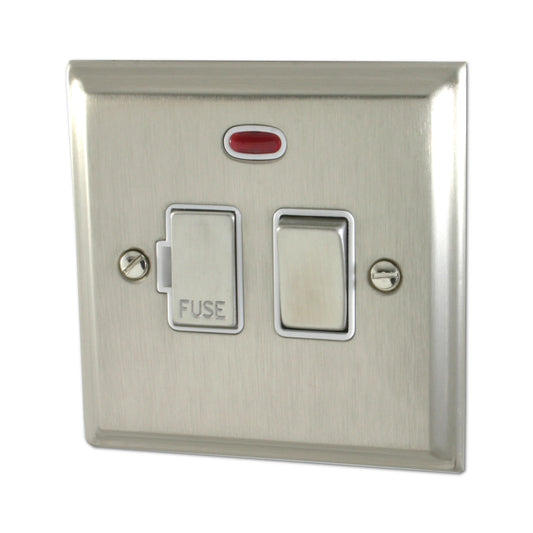 Deco Satin Nickel Swt. Fused Spur & Neon