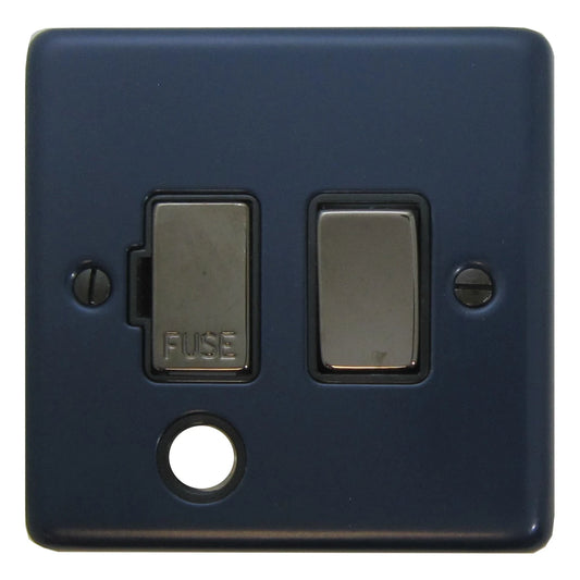 Contour Blue Switch Fused Spur + Flex Outlet