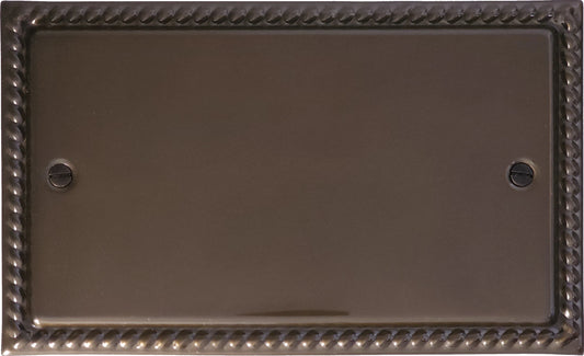 Georgian Medium Bronze 2 Gang Blank