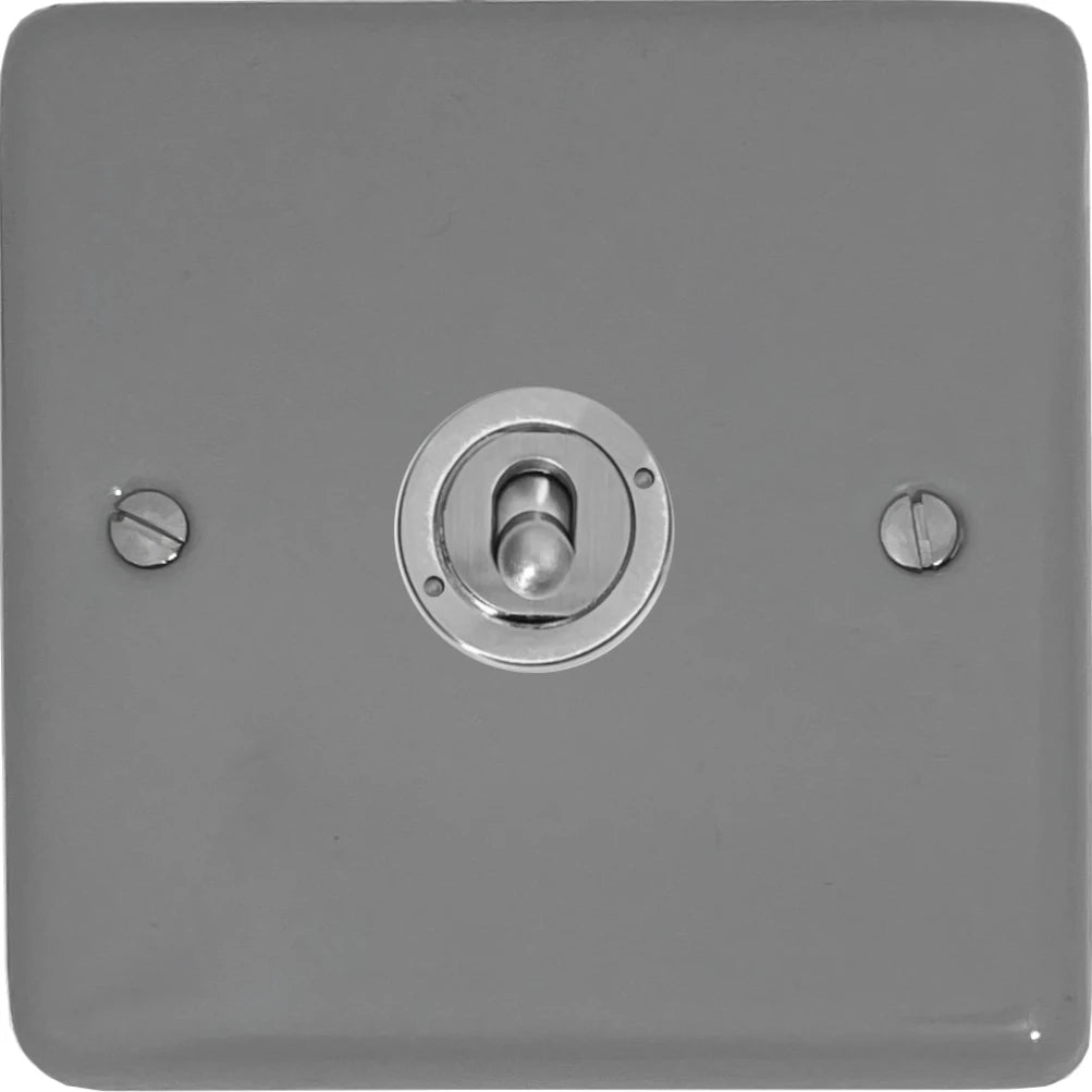Contour Light Grey Intermediate Toggle (Brushed Steel Toggle)