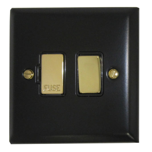 Spectrum Flat Black  Switched Fused Spur