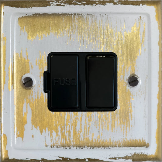 Victorian Dover Bronze Switch Fused Spur