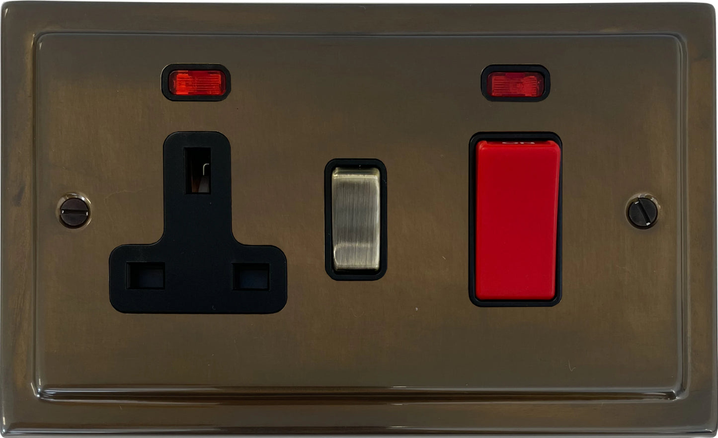 Victorian Medium Bronze Cooker Socket