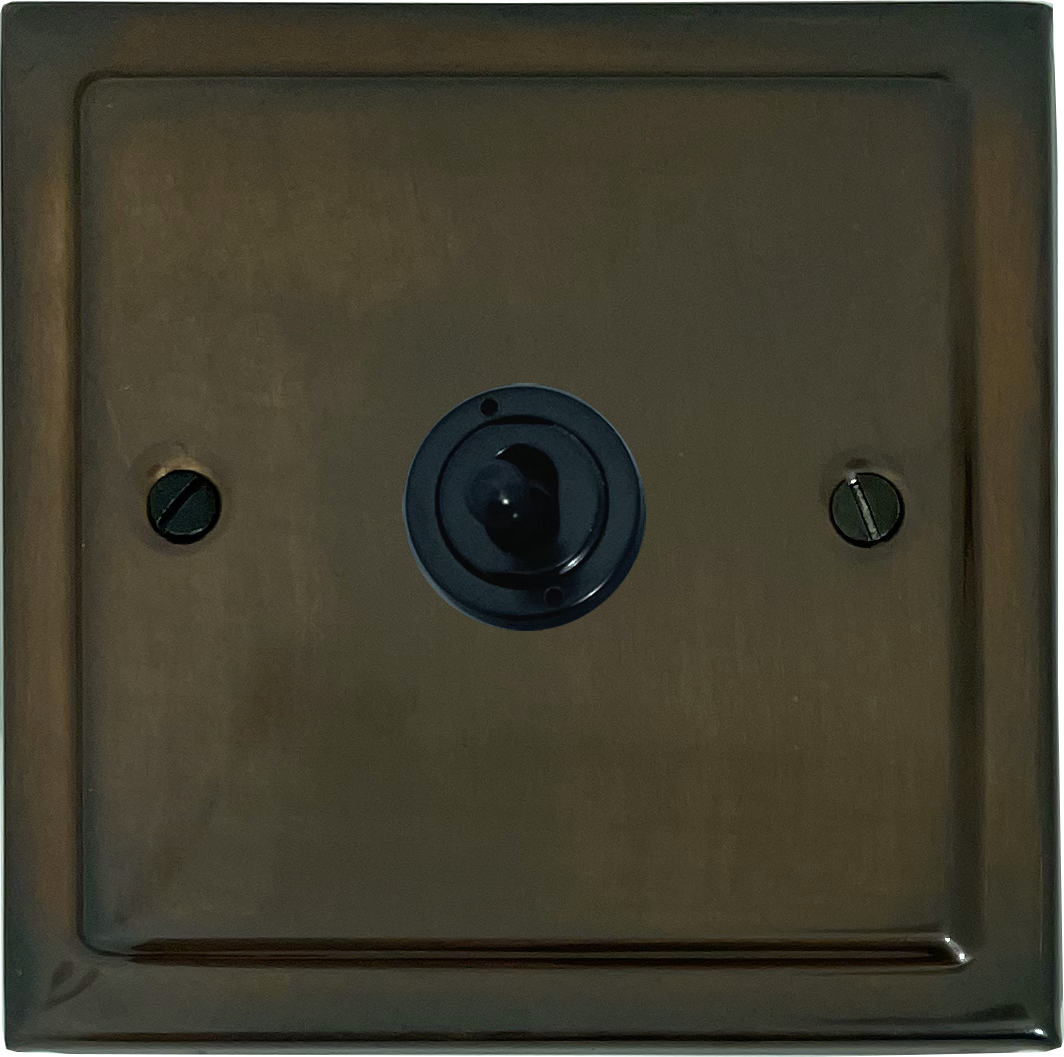 Victorian Medium Bronze Intermediate Toggle (Flat Black Toggle)