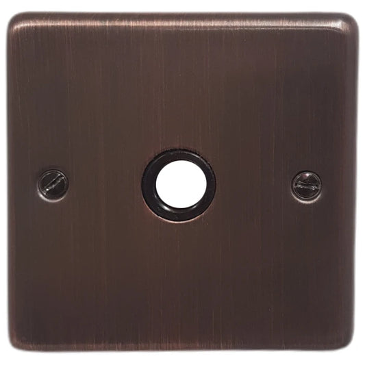 Contour Antique Copper Flex Outlet Plate