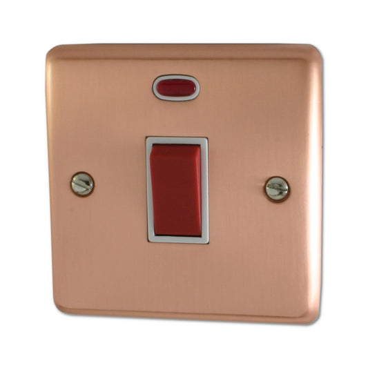 Contour Rose Gold 45Amp Dp Switch & Neon