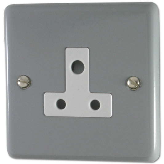 Contour Light Grey 5 Amp Socket