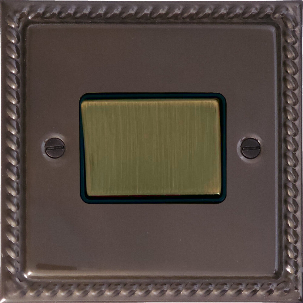 Georgian Medium Bronze Fan Isolator