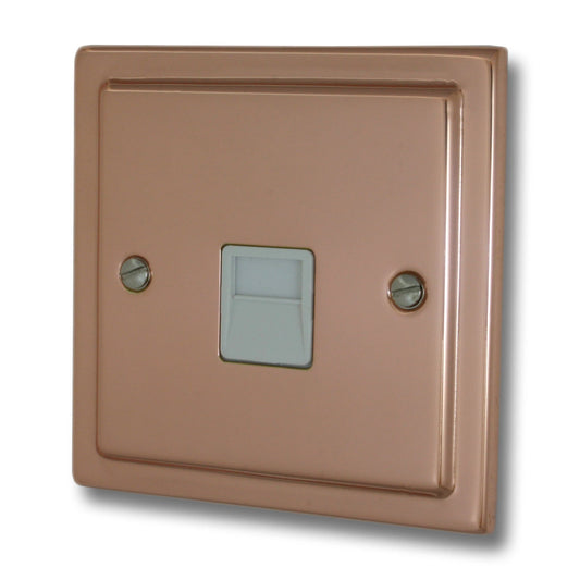 Victorian Polished Copper Slave Telecom