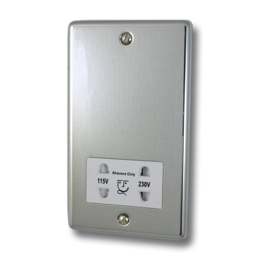 Contour Polished Chrome Shaver Socket
