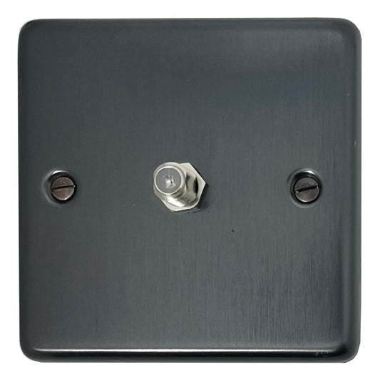 Contour Black Bronze 1 Gang Sat Point