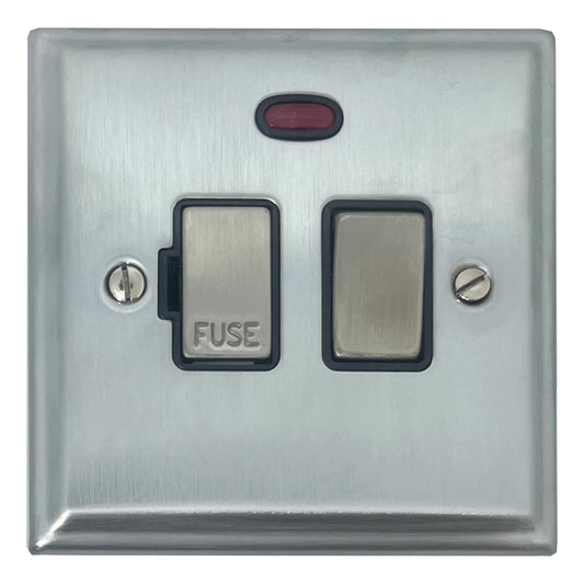 Deco Satin Chrome Swt Fused Spur + Neon
