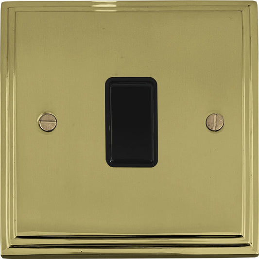 Victorian Polished Brass Intermediate Switch