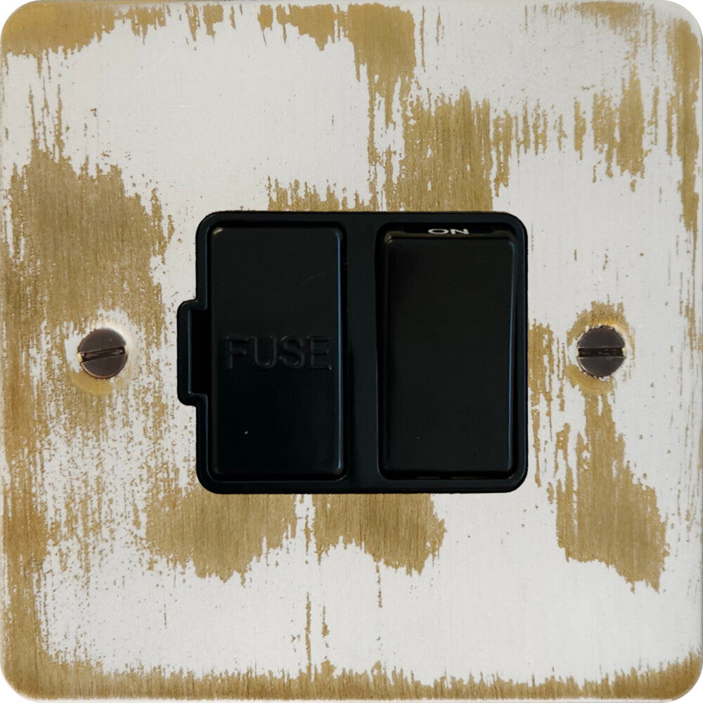 Flat Dover Bronze Switch Fused Spur