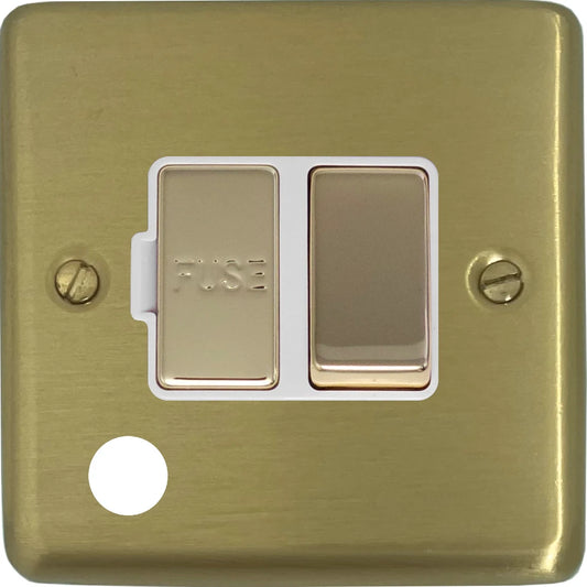 Contour Satin Brass Swt. Fused Spur & F/Out