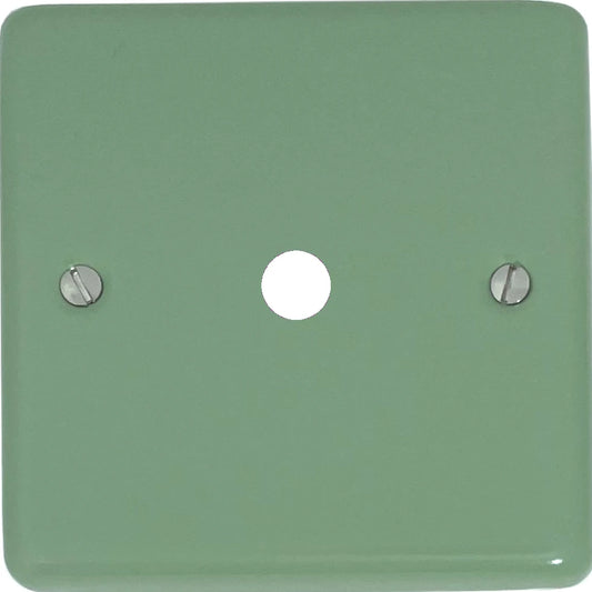 Classic Sage Green 1 Gang Grid Toggle Plate (Plate Only)