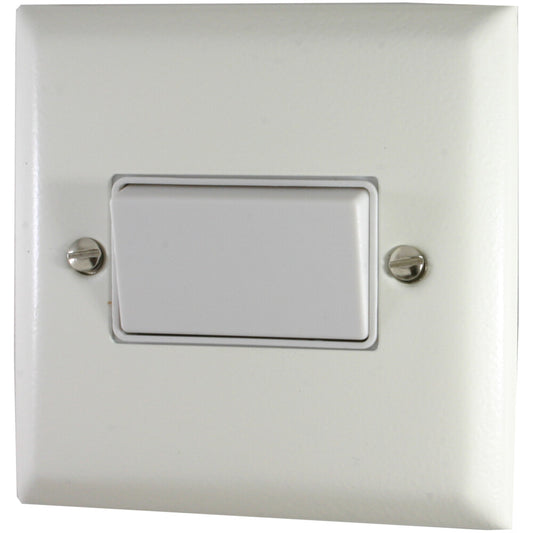 Spectrum Flat White Fan Isolator