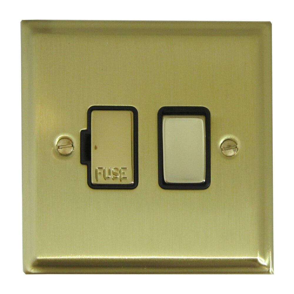 Deco Satin Brass Swt Fused Spur