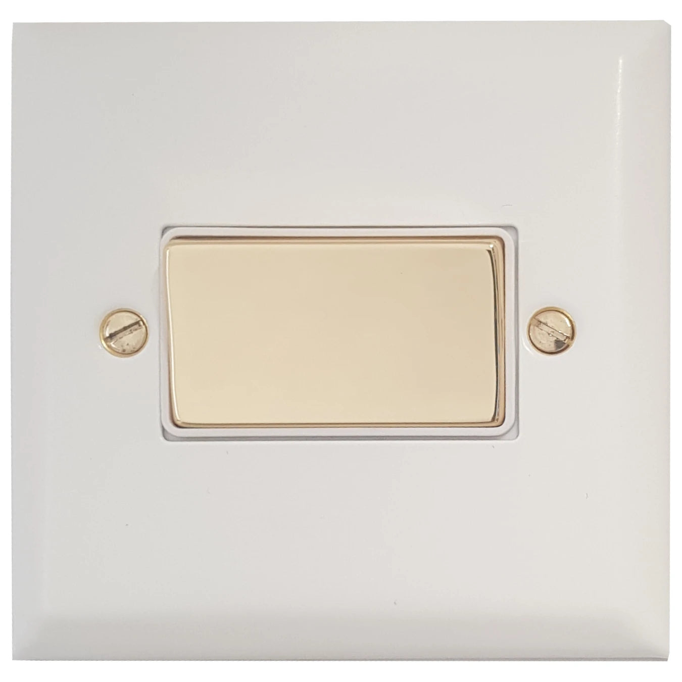 Spectrum Flat White Fan Isolator