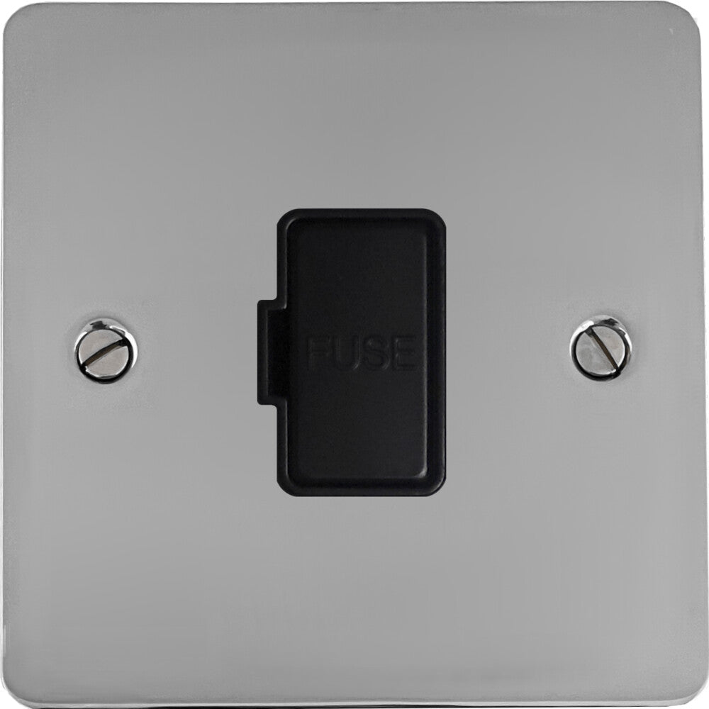 Flat Polished Chrome Unswitched Spur