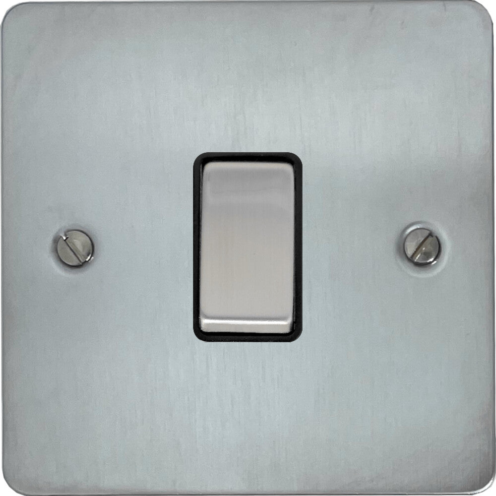 Flat Satin Chrome Intermediate Switch