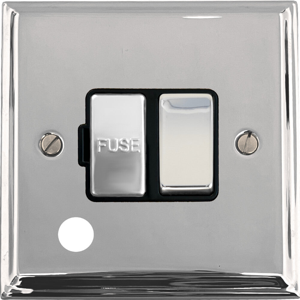 Deco Polished Chrome Swt. Fused Spur & Neon