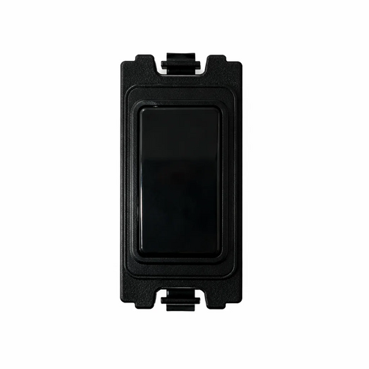 Blanking Piece Grid switch - All Black Insert