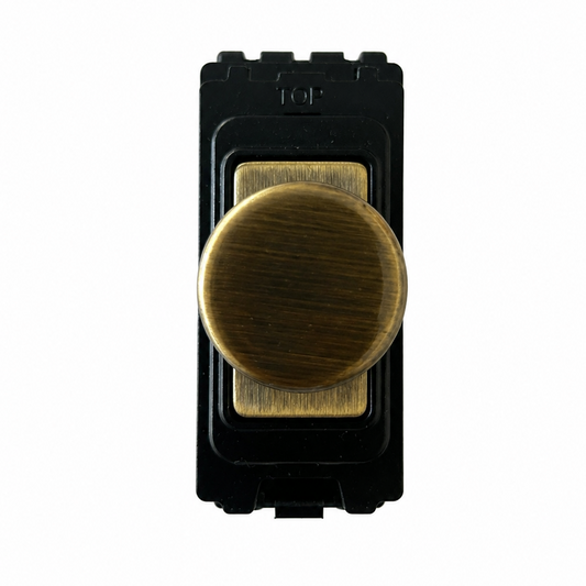 Intelligent Dimmer Module - Black and Antique Switch