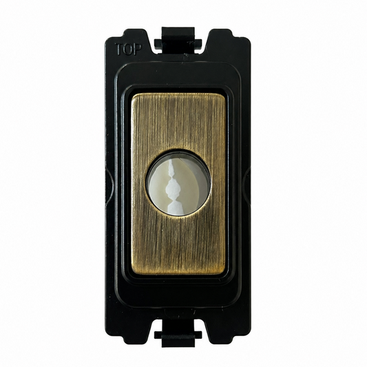 Flex Outlet Grid - Black and Antique Switch