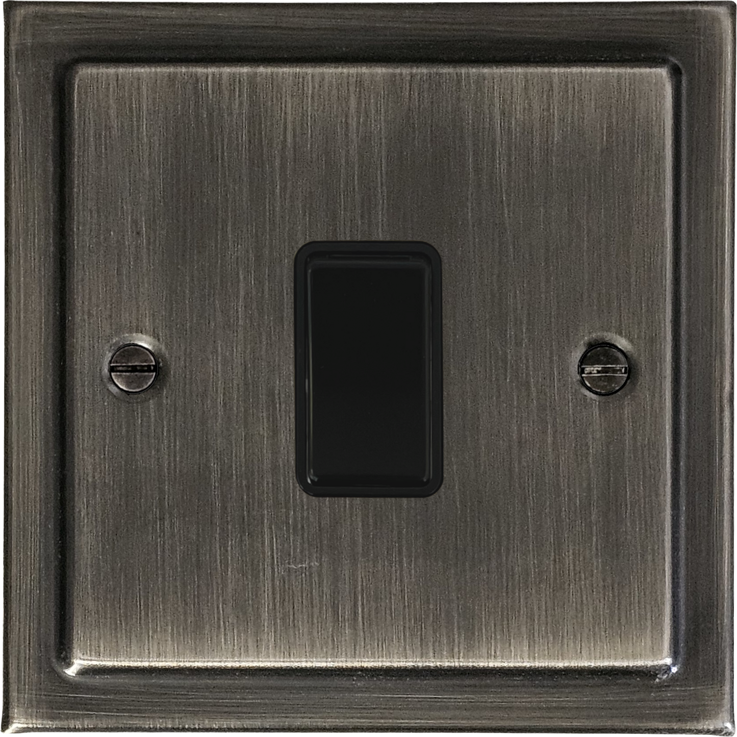 Victorian Antique Nickel 1 Gang Switch