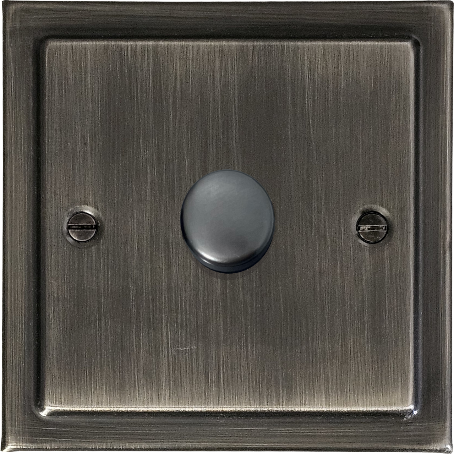 Victorian Antique Nickel 1 Gang 120W LED Dimmer