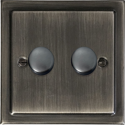 Victorian Antique Nickel 120W LED Dimmer