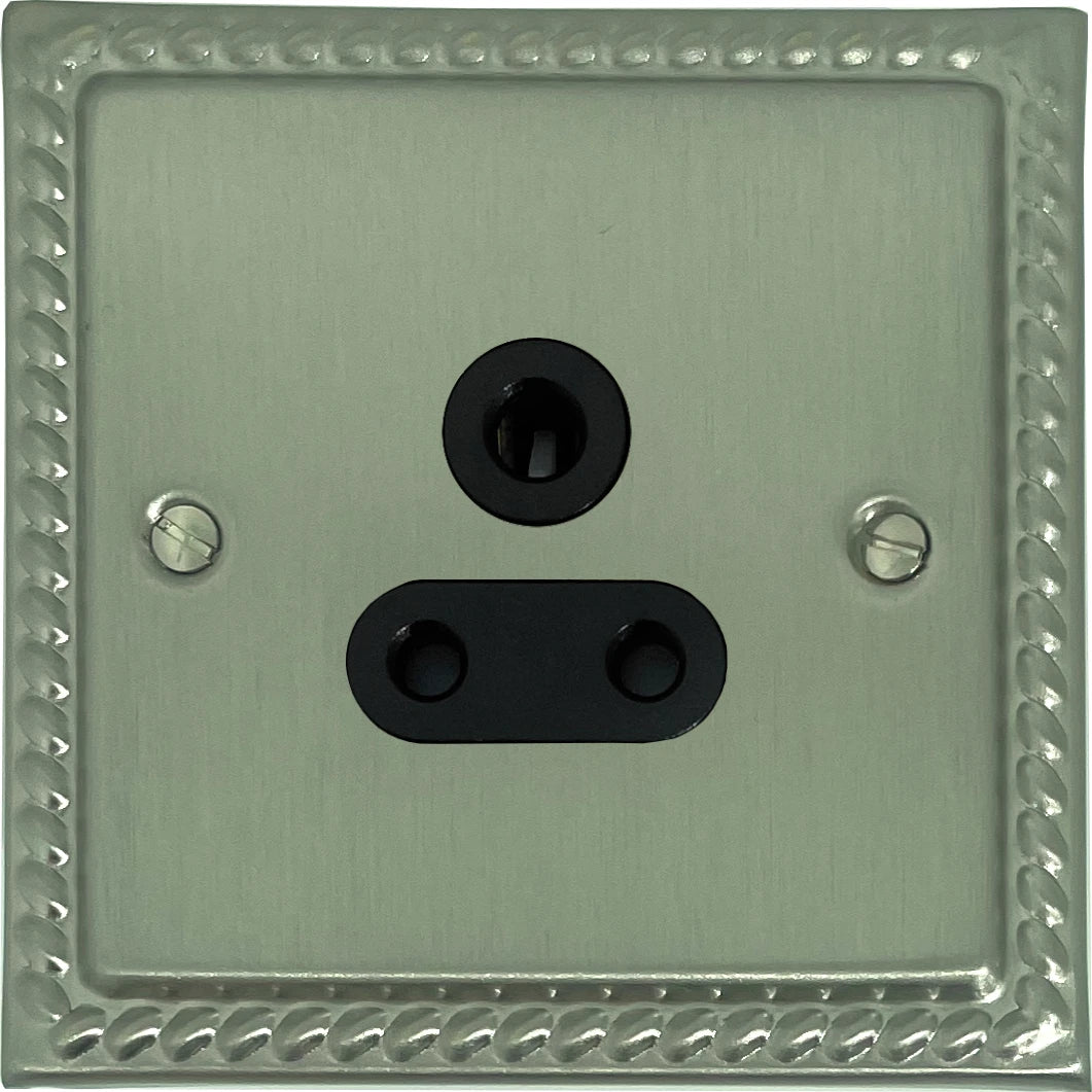 Monarch Satin Nickel 5 Amp Socket