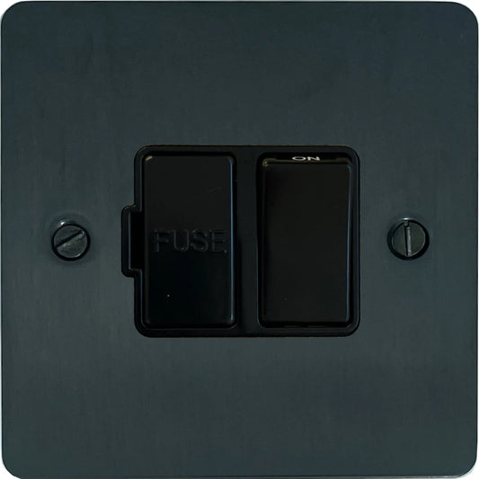 Flat Black Bronze Switch Fused Spur