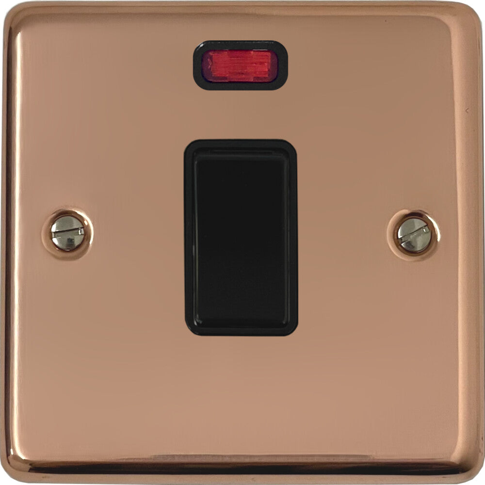 Contour Bright Copper 20 Amp Dp Switch