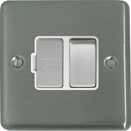 Contour Brushed Steel Swt. Fused Spur