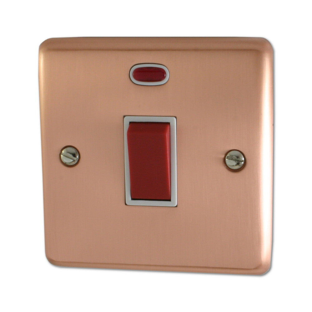 Contour Rose Gold 45Amp Dp Switch & Neon