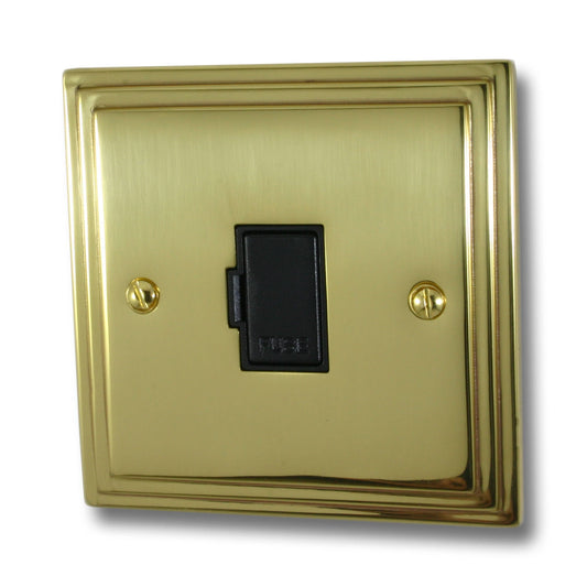 Victorian Polished Brass Unswitched Spur