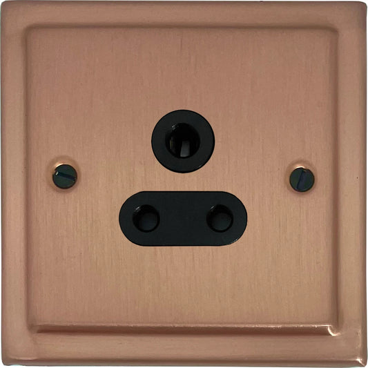 Victorian Rose Gold 5 Amp Socket