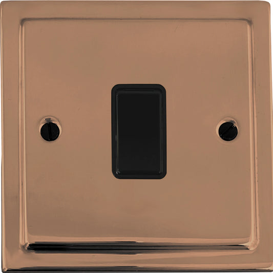 Victorian Polished Copper Intermediate Switch