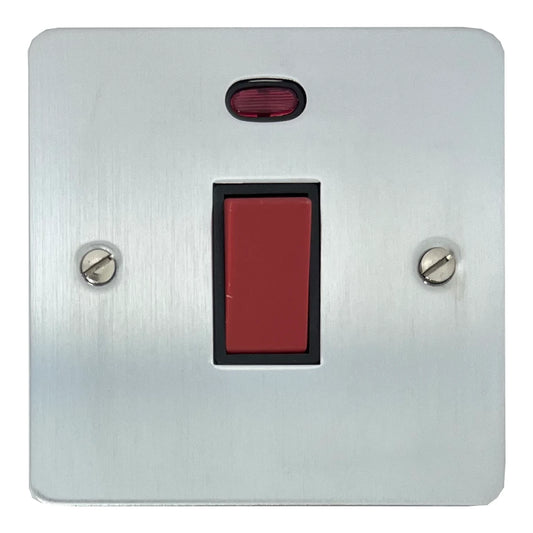 Flat Satin Chrome S/Plate