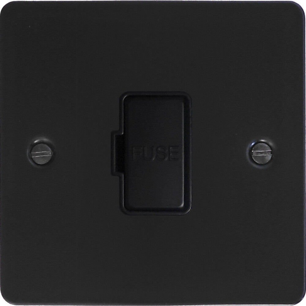 Flat Black Unswitched Spur